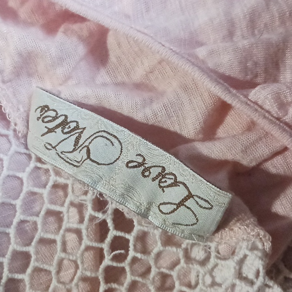 Medium Oversized Love Notes Boho Top - image 2